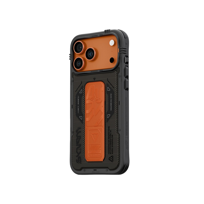 Skinarma Phantom Mag-Charge Grip-Stand Case for iPhone 17 Pro Max - Olive #color_olive