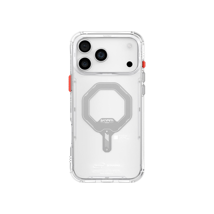 Skinarma Saido Mag-Charge Clear Case for iPhone 17 Pro Max - Clear #color_clear