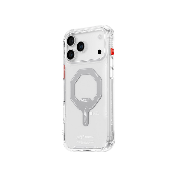 Skinarma Saido Mag-Charge Clear Case for iPhone 17 Pro Max - Clear #color_clear