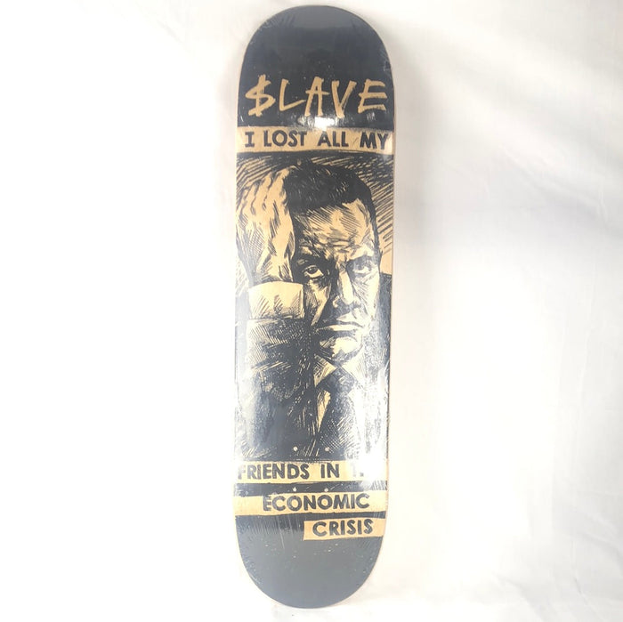 Slave Friendless Economy Black/White 8.125'' Skateboard Deck