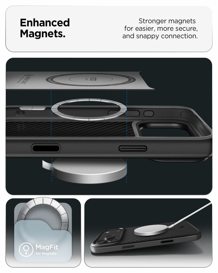 Spigen Enzo Aramid T (MagFit) Case for iPhone 18 Pro Max & iPhone 17 Pro Max