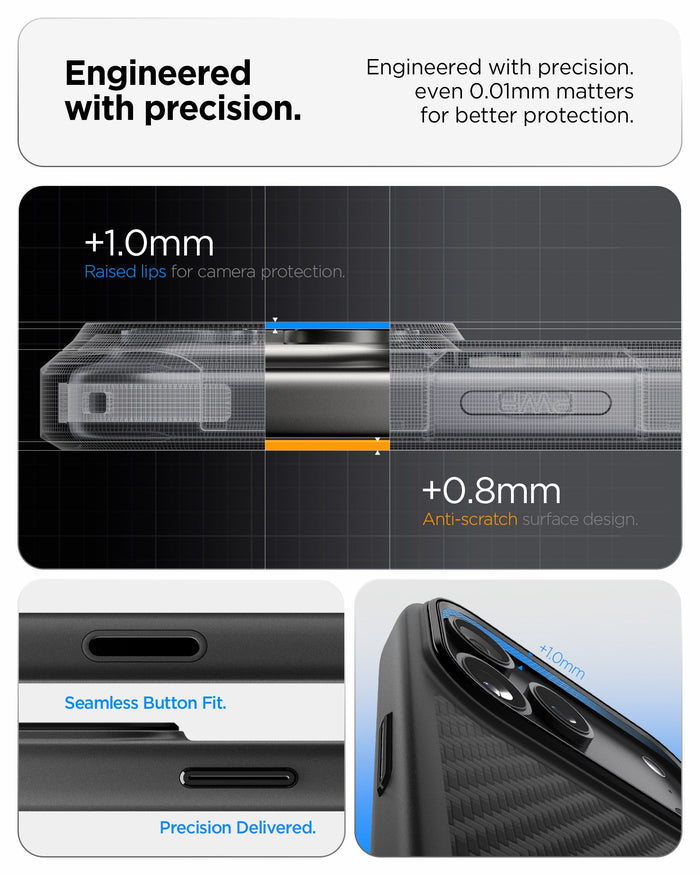 Spigen Enzo Aramid T (MagFit) Case for iPhone 18 Pro Max & iPhone 17 Pro Max