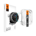 Spigen GLAS.tR EZ Fit Screen Protector for Samsung Galaxy Watch8 Classic - 2 Pack