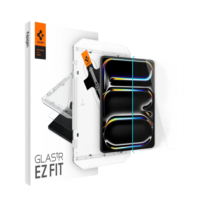 Spigen iPad Pro M5 / M4 GLAS.tR EZ Fit Screen Protector