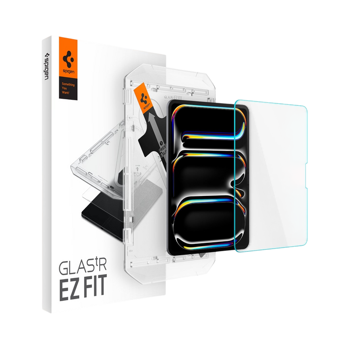 Spigen iPad Pro M5 / M4 GLAS.tR EZ Fit Screen Protector