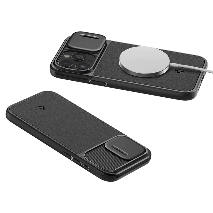 Spigen iPhone 15 Pro Max Case Optik Armor (MagFit)