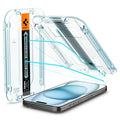 Spigen iPhone 15 Screen Protector EZ FIT GLAS.tR - 2 Pack