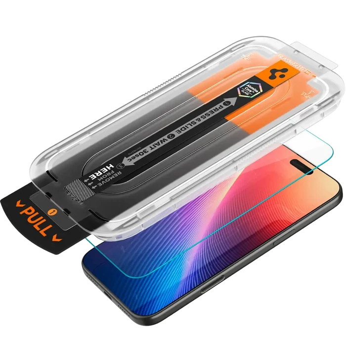 Spigen MagSafe Clear Case With Screen Protector And Lens Protector Transparent Bundle for iPhone 17 Pro Max