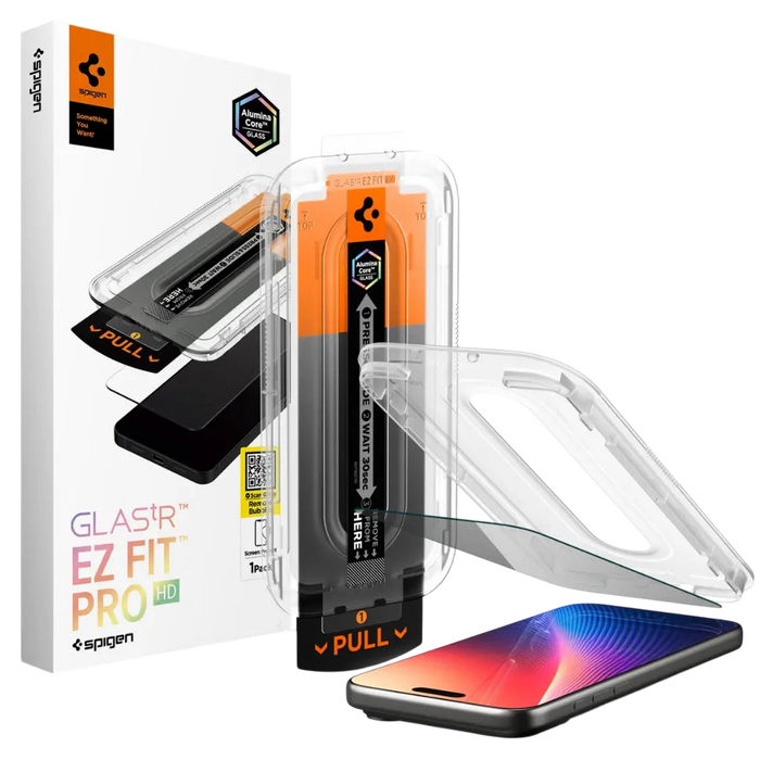 Spigen Privacy Screen Protector Glas.tR EZ Fit Pro HD [1 Pack] for iPhone 17 Pro Max