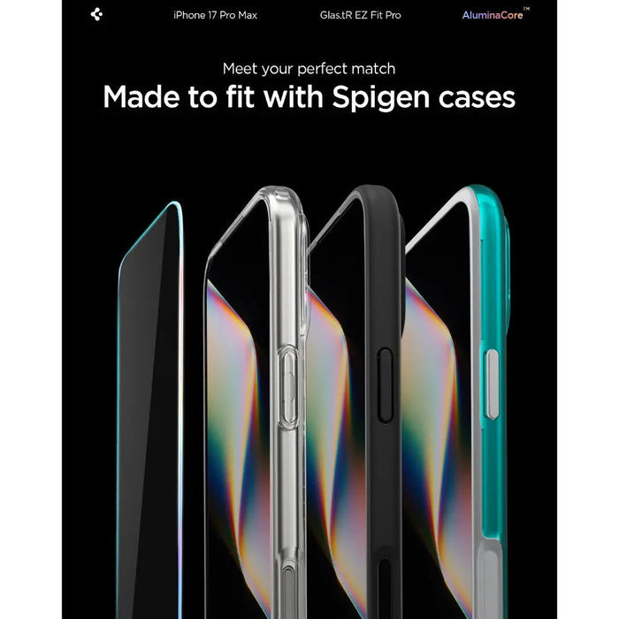 Spigen Privacy Screen Protector Glas.tR EZ Fit Pro HD [1 Pack] for iPhone 17 Pro Max