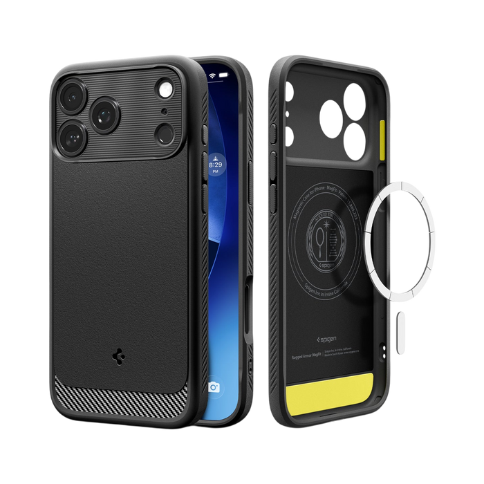 Spigen Rugged Armor (MagFit) Case for iPhone 18 Pro Max & iPhone 17 Pro Max