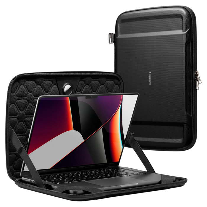 Spigen Rugged Armor Pro Pouch for MacBook Pro 13” / 14"/ iPad Pro 13” with AirTag Support
