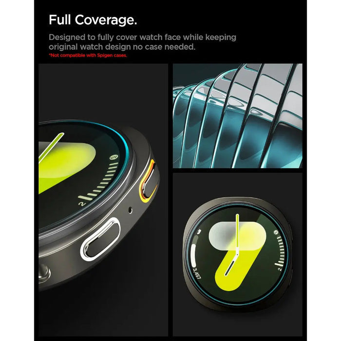 Spigen Screen Protector EZ FIT for Samsung Watch 8 (44mm)  [2 Pack]