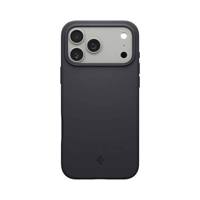 Spigen Silicone Fit (MagFit) Case for iPhone 17 Pro & Pro Max - Black #color_black