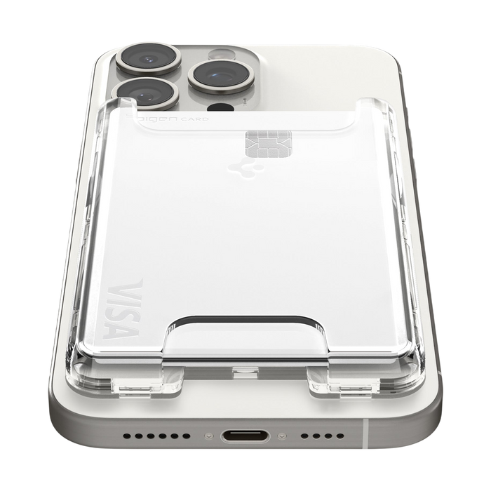 Spigen Ultra Hybrid MagFit Wallet (MagFit) Clear