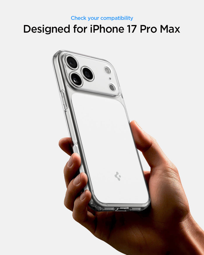 Spigen Ultra Hybrid T (MagFit) Case for iPhone 17 Pro & Pro Max - Glossy White #color_glossy-white