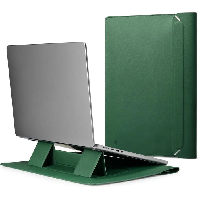 Spigen Valentinus S MacBook Sleeve 13 / 14-inch - Jeju Green #color_jeju-green