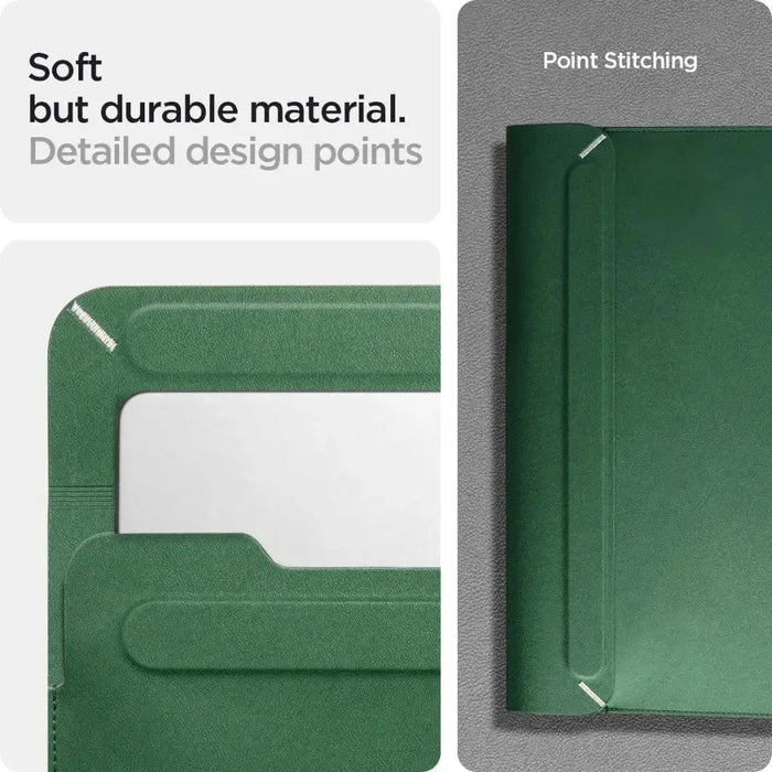 Spigen Valentinus S MacBook Sleeve 13 / 14-inch - Jeju Green #color_jeju-green