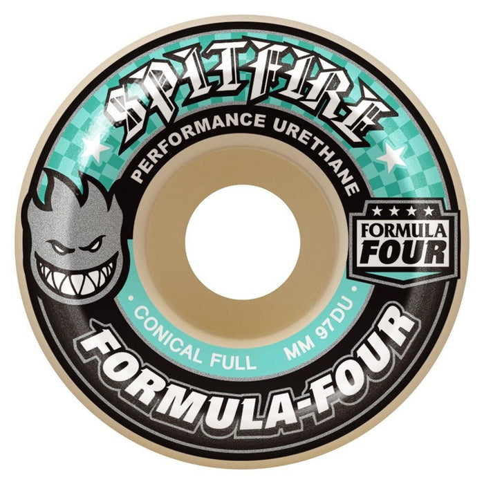 Spitfire F4 97a Conical Full Natural 58mm Wheels