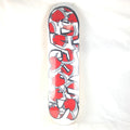 Spread Kettle Pots White/Black/Red Size 8.5 Skateboard Deck