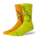 Stance Grinch and Max Green Socks