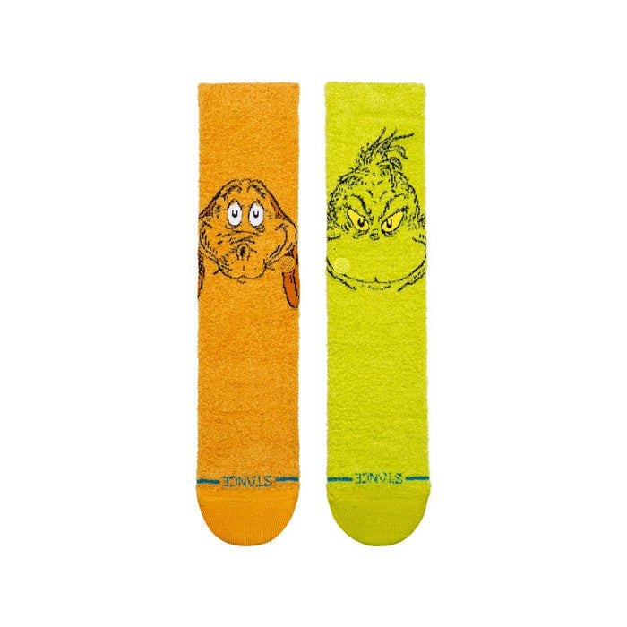 Stance Grinch and Max Green Socks