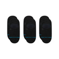 Stance Icon No Show 3 Pack Black Socks