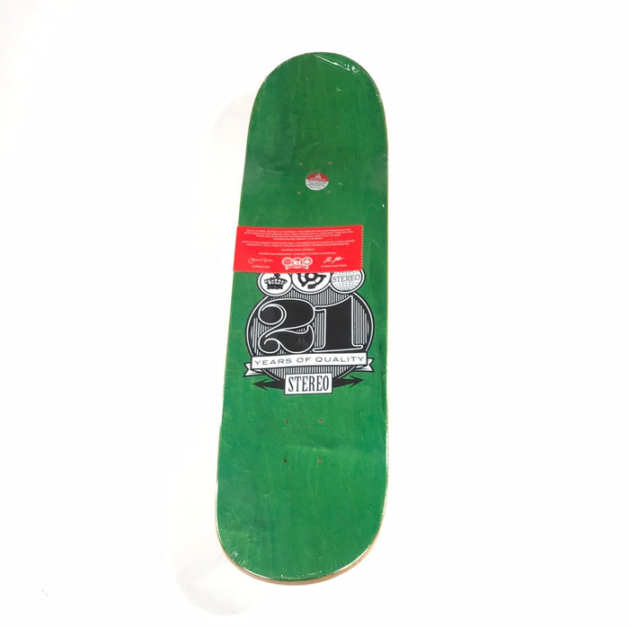 Stereo Chris Pastras 21 Years Of Quality Multi 8.25 Skateboard Deck
