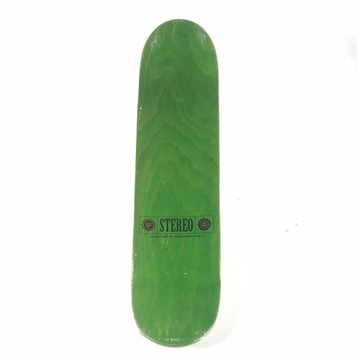 Stereo Chris Pastras Obey Record Gold/Black 7.75" Skateboard Deck