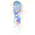 Stereo Chris Pastras Zebra Man Blue/Green/White 7.75" Skateboard Deck