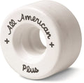 Sure-Grip All American Plus (Set of 8) White Roller Skate Wheels