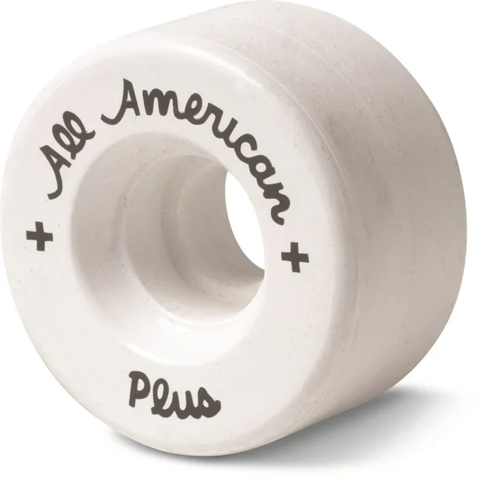 Sure-Grip All American Plus (Set of 8) White Roller Skate Wheels