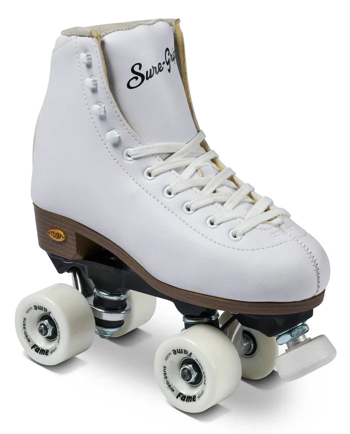 Sure Grip Fame White Roller Skates
