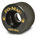 Sure-Grip Fo-mac Premiere Mini Mac 45mm (Set of 8) Solid Black Roller Skate Wheels