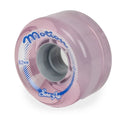 Sure-Grip Motion Clear Pink 78a 62mm (Set of 8) Roller Skate Wheels