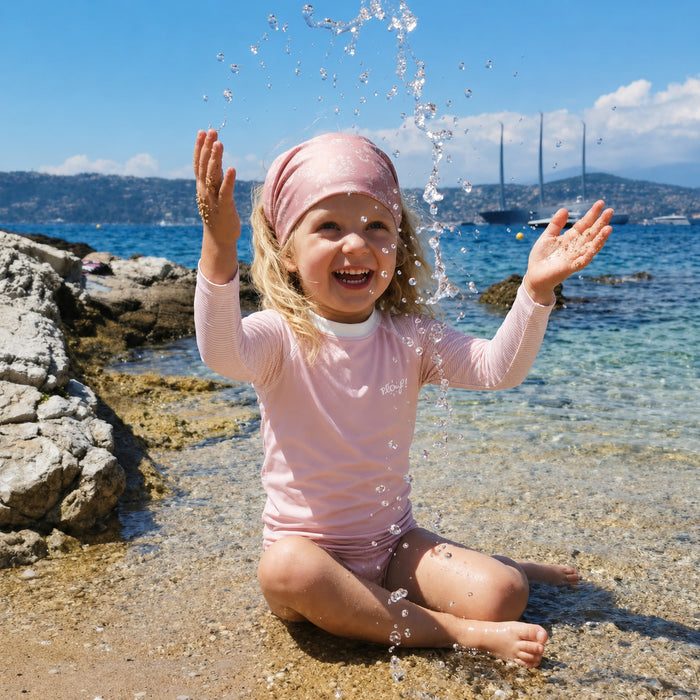 T-shirt anti-UV manches longues fille : Lily Plouf