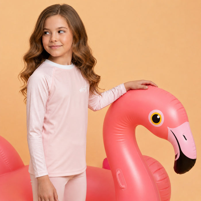 T-shirt anti-UV manches longues fille : Lily Plouf