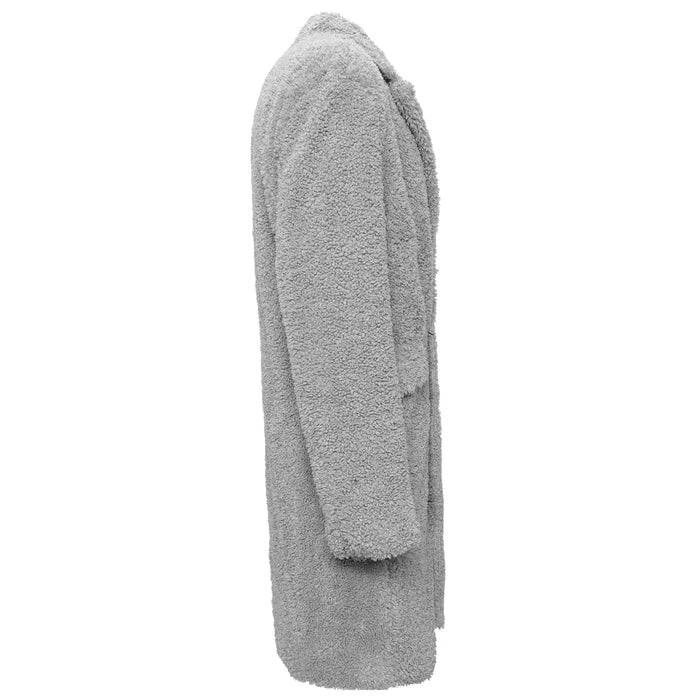 Teddy Comfort Long Coat GREY