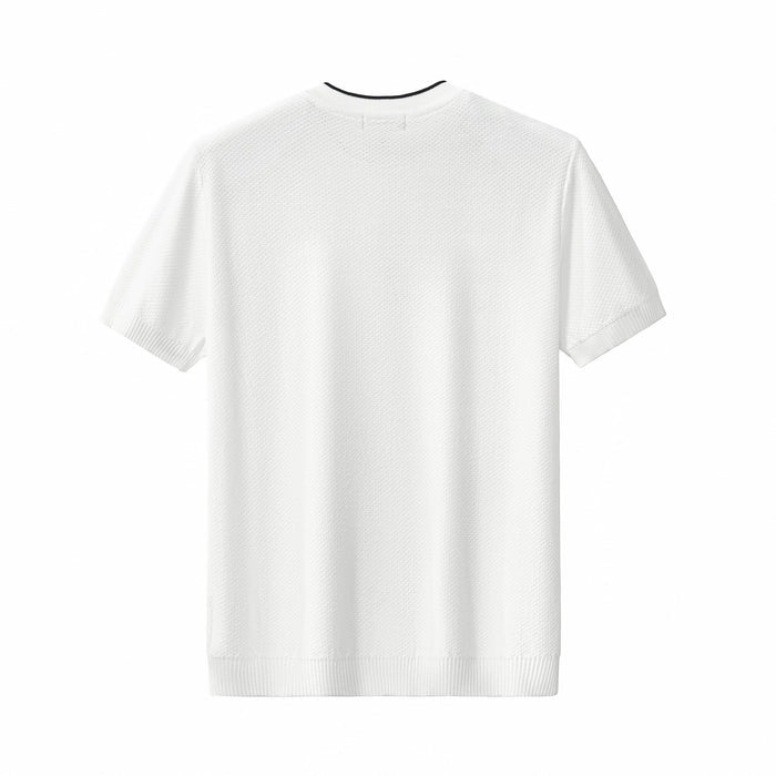 Textura Knit Knit Tee WHITE