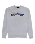Thrasher Racecar Grey Crewneck Sweatshirt