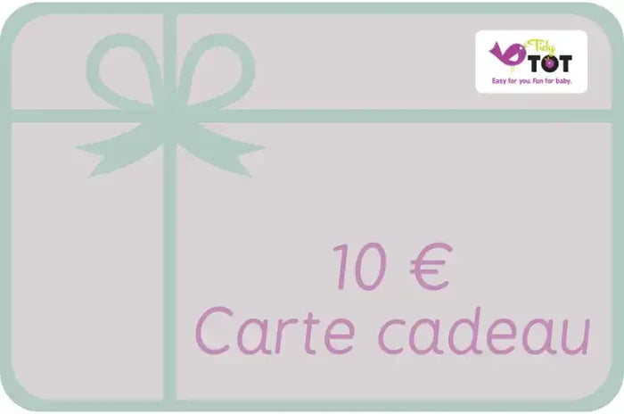 Tidy Tot carte cadeau