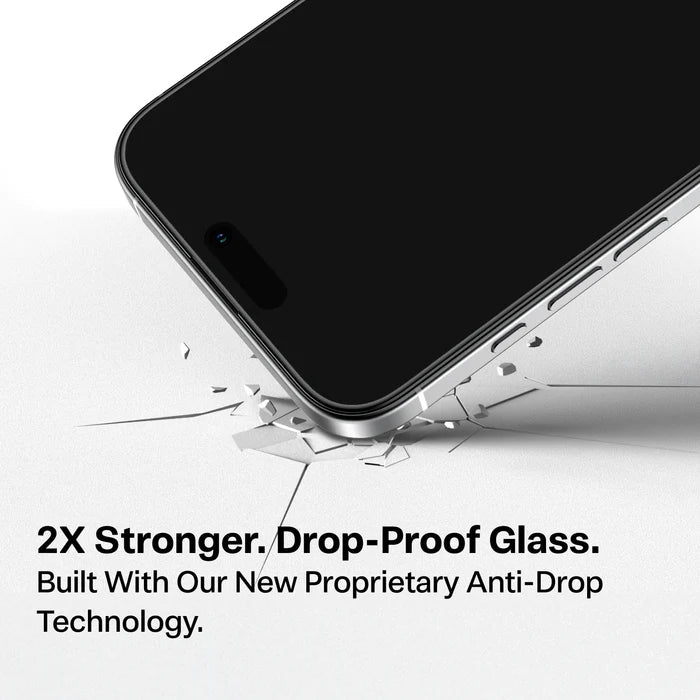 TORRAS GlassGo Privacy Screen Protector for iPhone 17 Series (17 / Pro / Pro Max / Air) — 1 Pack