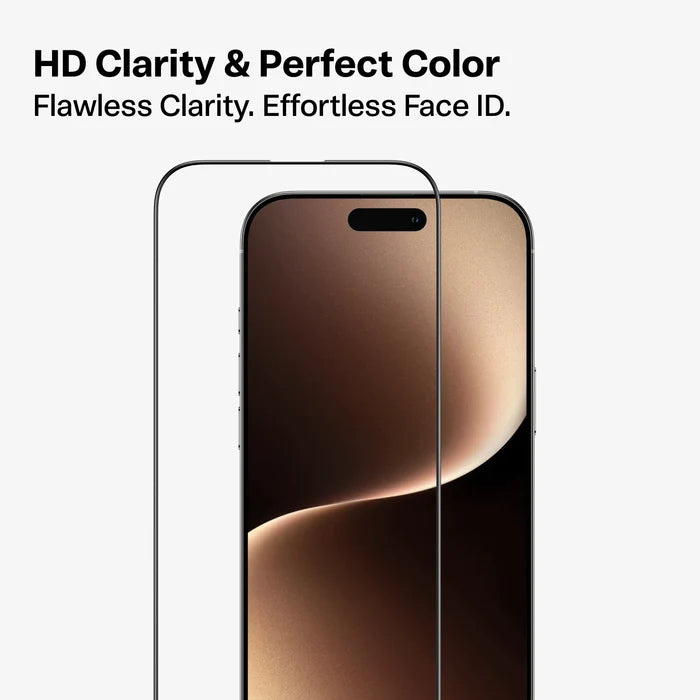 TORRAS GlassGo Tempered Screen Protector for iPhone 17 Series (17 / Pro / Pro Max / Air) — 1 Pack