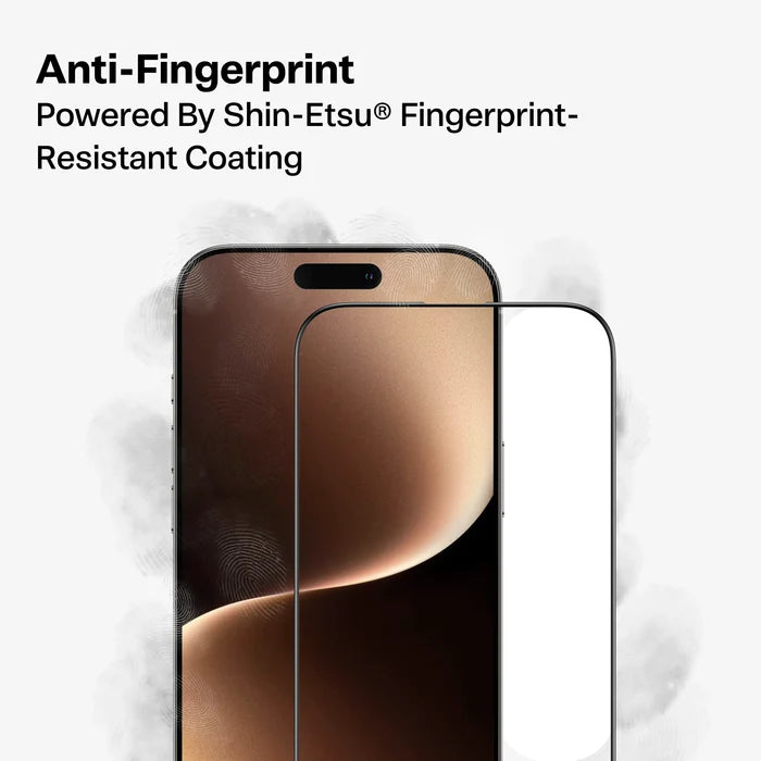 TORRAS GlassGo Tempered Screen Protector for iPhone 17 Series (17 / Pro / Pro Max / Air) — 1 Pack