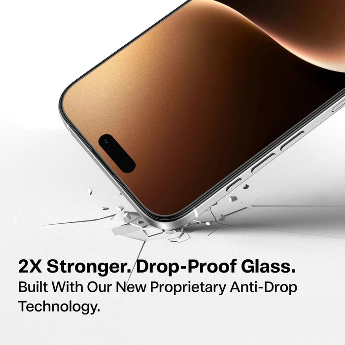 TORRAS GlassGo Tempered Screen Protector for iPhone 17 Series (17 / Pro / Pro Max / Air) — 1 Pack