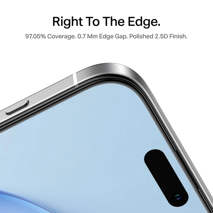 Torras HD Shield Screen Protector for iPhone 18 Pro Max - right to the edge coverage