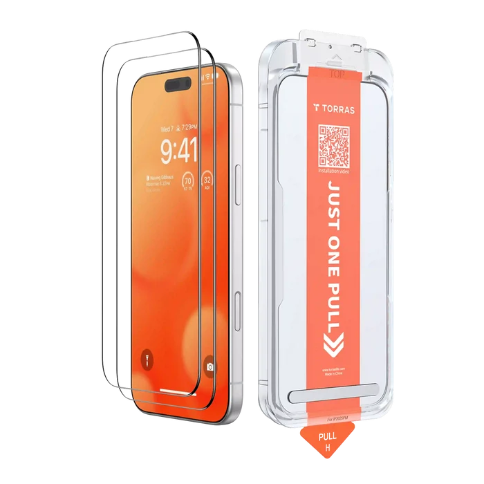 Torras HD Shield Screen Protector (Gen 5) for iPhone 18 Pro
