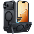 Torras Ostand L1 Case for iPhone 17 Pro Max / iPhone 18 Pro Max - Black #color_black