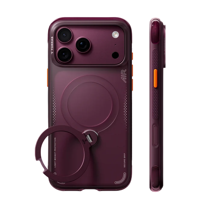 Torras Ostand Q3 Air Case for iPhone 18 Pro Max - Cosmic Purple #color_cosmic-purple
