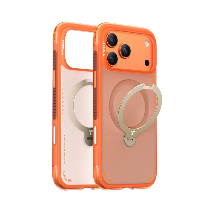 Torras Ostand Q3 Air for iPhone 17 Pro Max - Cosmic Orange #color_cosmic-orange